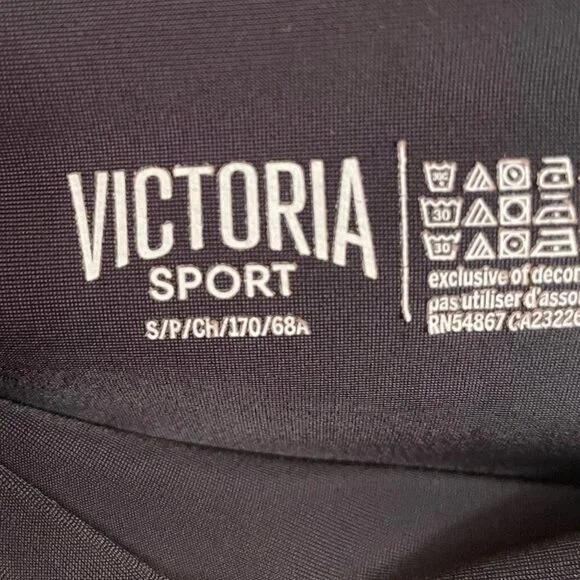 NWOT Victoria's Secret Women's Sporty Floral Leggings - Picture 2 of 5